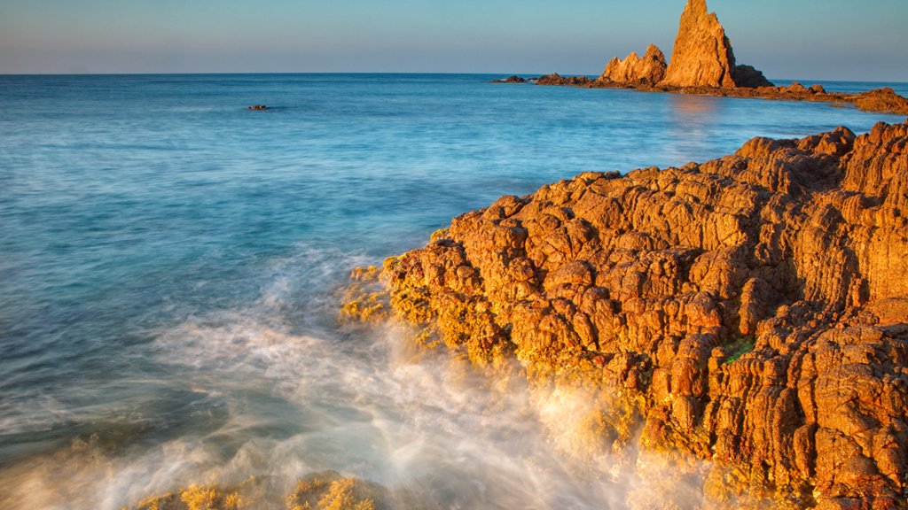 Mermaids Reef, Cabo de Gata-Níjar Natural Park, Spain - desktop wallpaper