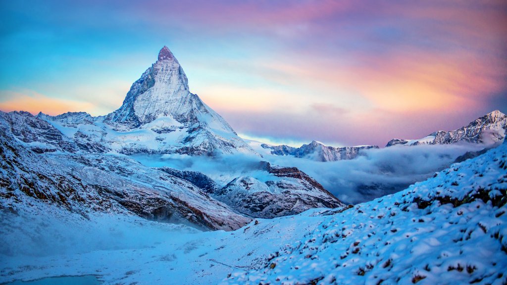 Matterhorn, Zermatt, Swiss Alps - desktop wallpaper