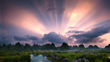 Yangshuo, China - desktop wallpaper