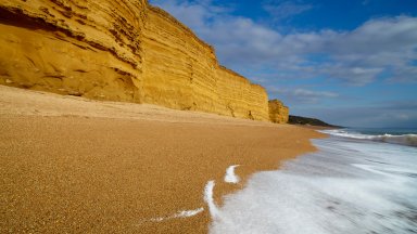 Unesco Site, Burton Bradstock, Jurassic Coast, UK - desktop wallpaper
