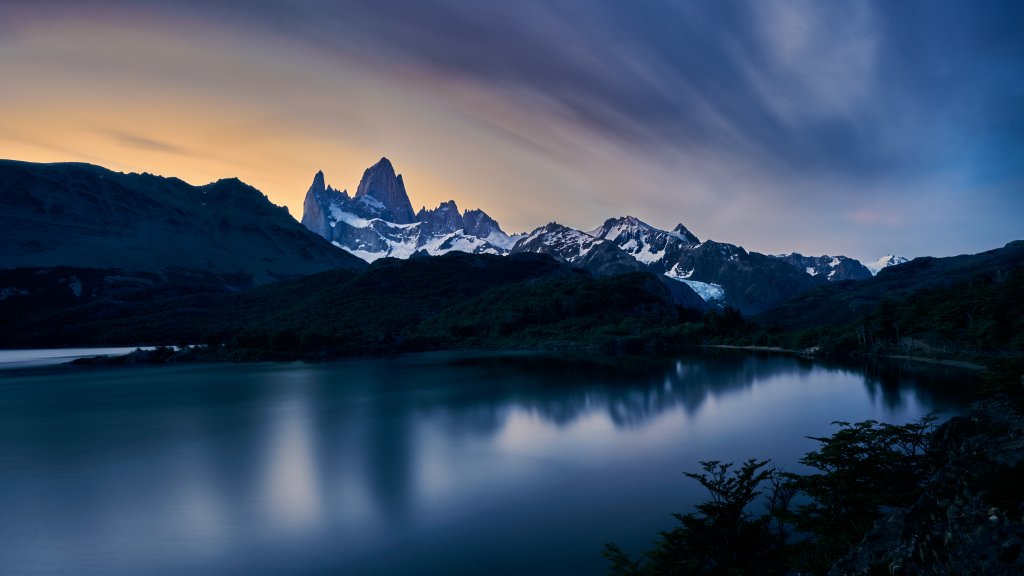 Mount Fitz Roy, Patagonia, Argentina - desktop wallpaper