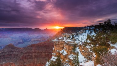 Mather Point, Grand Canyon NP, Arizona - desktop wallpaper