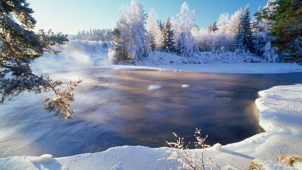 Dal River, Sweden - desktop wallpaper
