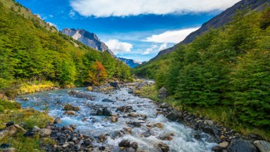 Torres del Paine National Park, Patagonia, Chile - desktop wallpaper