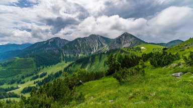 Tannheimer Valley, Schattwald, Austria - desktop wallpaper