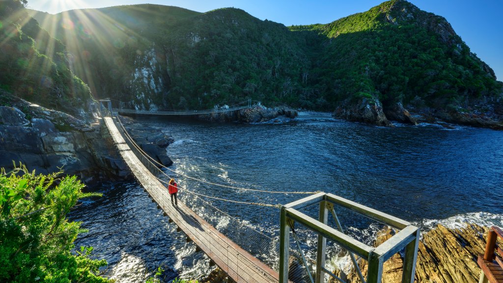 Suspension Bridge, Eastern Cape, South Africa - desktop wallpaper