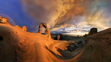 Delicate Arch, Arches National Park, Utah - desktop wallpaper