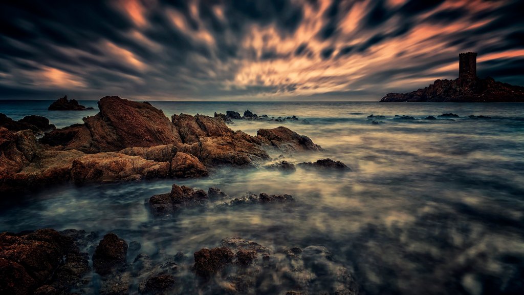 Le Dramont, Saint-Raphael, French Riviera, France - desktop wallpaper