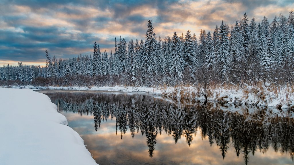 Stillwater River, Olney, Montana - desktop wallpaper