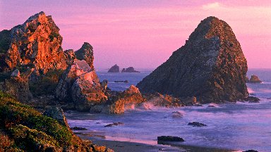Harris State Beach, Brookings, Oregon - desktop wallpaper