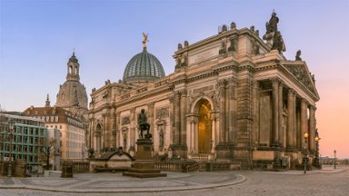 Gottfried Semper Monument, Dresden, Germany - desktop wallpaper