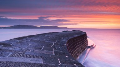 Unesco Site, The Cobb, Jurassic Coast,  Dorset, UK - desktop wallpaper