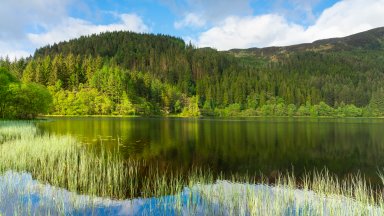 Loch Chon, Stirling, Scotland - desktop wallpaper