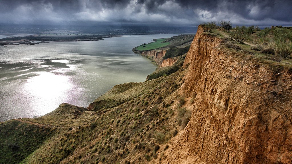 Natural Park of Barrancas de Burujon, Toledo,Spain - desktop wallpaper