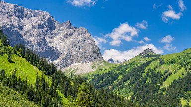 Riss Valley, Karwendel Mountains, Austria - desktop wallpaper