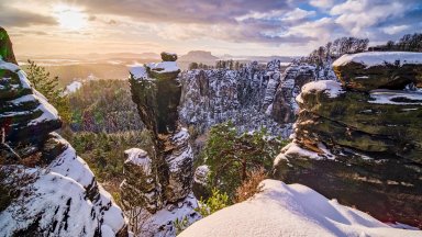 Saxon Switzerland National Park, Germany - desktop wallpaper