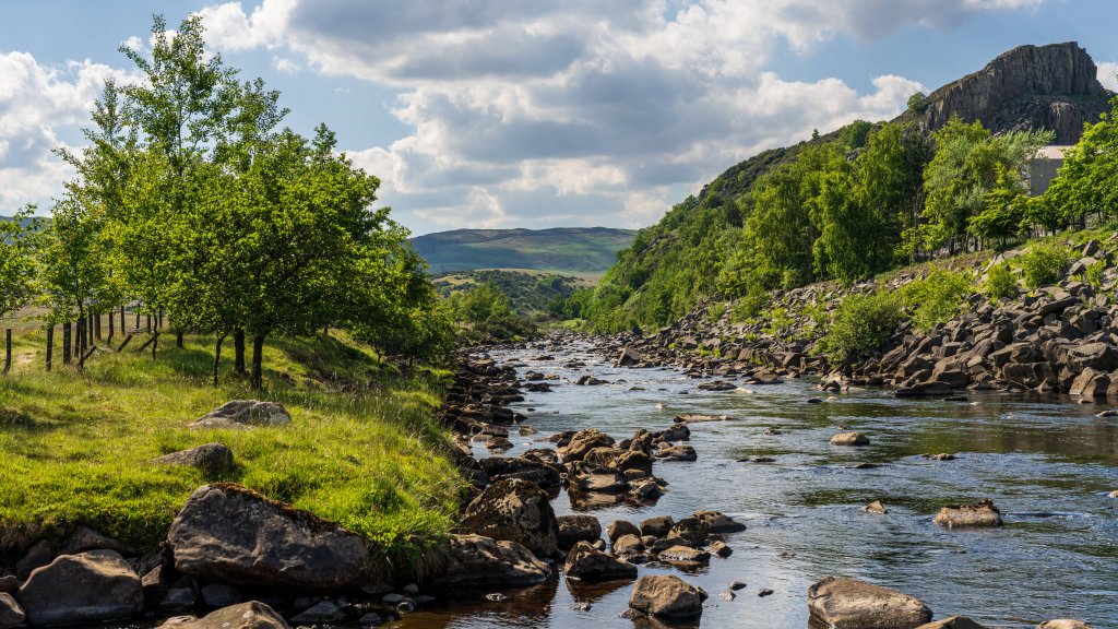 The Pennine Way and the River Tees, UK - desktop wallpaper