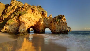 Three Brothers Beach, Portimao Alvor, Algarve, Portugal - desktop wallpaper