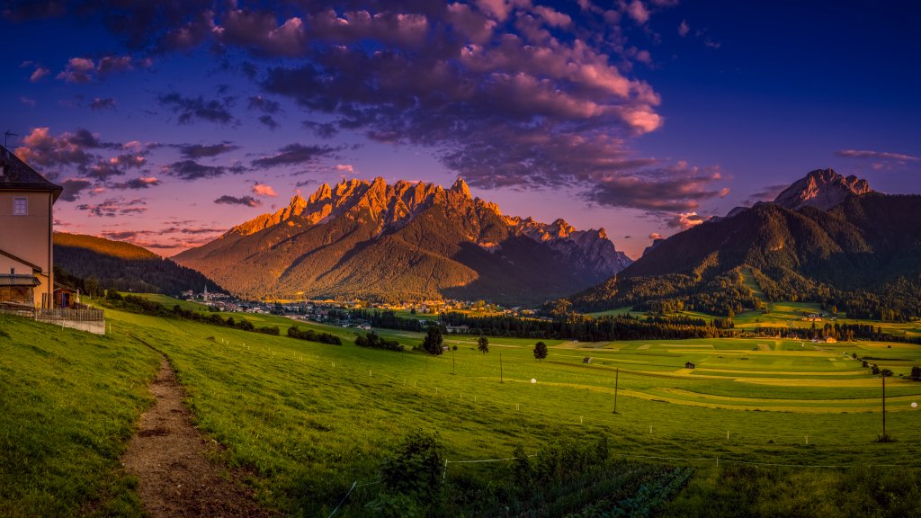 The Dolomites, Italy - desktop wallpaper