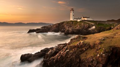 Fanad Head Lighthouse, Co. Donegal, Ireland - desktop wallpaper