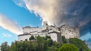Fortress Hohensalzburg, Salzburg, Austria - desktop wallpaper