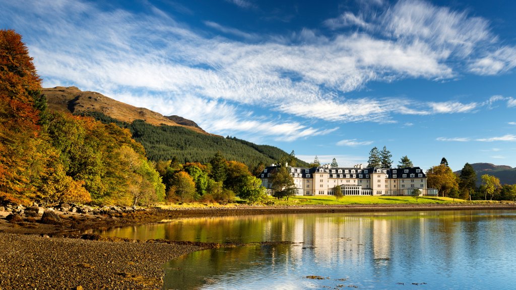 Ardgartan Hotel Along the Loch Long, Scotland - desktop wallpaper