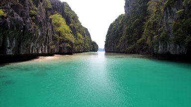 Secluded Lagoon, Palawan Island, Philippines - desktop wallpaper