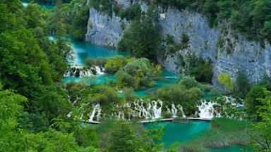 Plitvice Lakes National Park, Croatia - desktop wallpaper