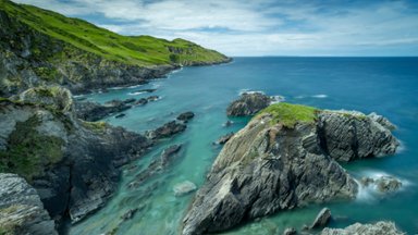 Devon Coast, Mortehoe, UK - desktop wallpaper