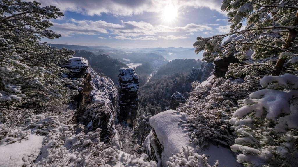 Saxon Switzerland National Park, Germany - desktop wallpaper