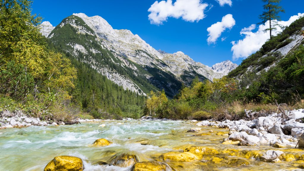 Karwendel Valley, Alpenpark Karwendel, Austria - desktop wallpaper