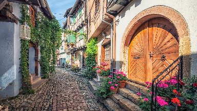 Eguisheim, Alsace Region, France - desktop wallpaper