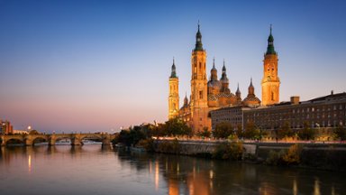 Cathedral-Basilica of Our Lady of the Pillar, Zaragoza, Spain - desktop wallpaper