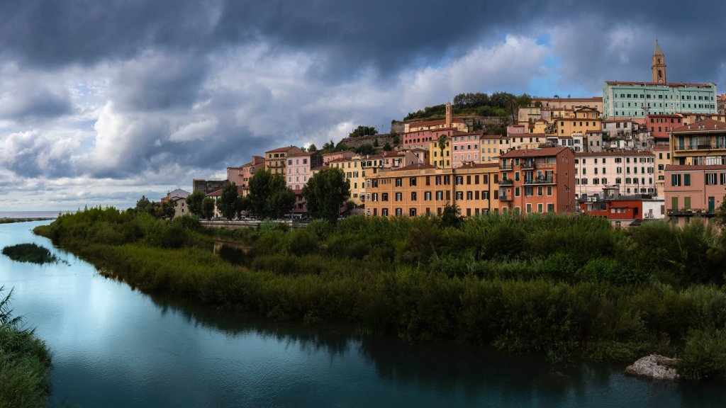 Ventimiglia Alta, Italy - desktop wallpaper