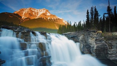 Athabasca Falls, Jasper, AB, Canada - desktop wallpaper