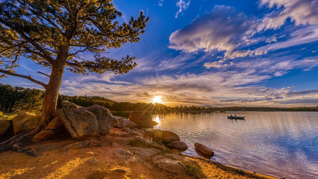 Dowdy Lake, Colorado - desktop wallpaper