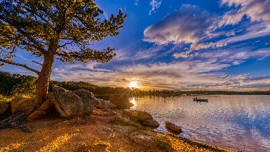 Dowdy Lake, Colorado - desktop wallpaper