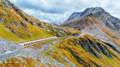 Great Sankt Bernhard Pass, Wallis Alps, Switzerland - desktop wallpaper