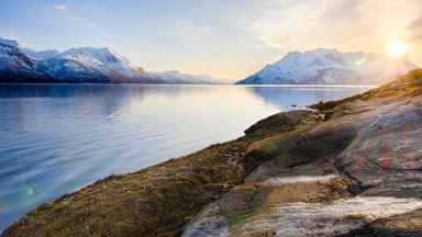 Salangen Fjord, Norway - desktop wallpaper