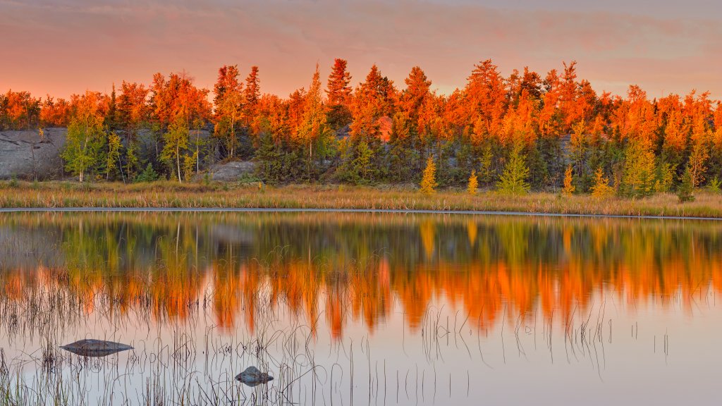 Yellowknife, Northwest Territories, Canada - desktop wallpaper