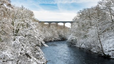 Pontcysyllte Aqueduct, Wales, UK - desktop wallpaper