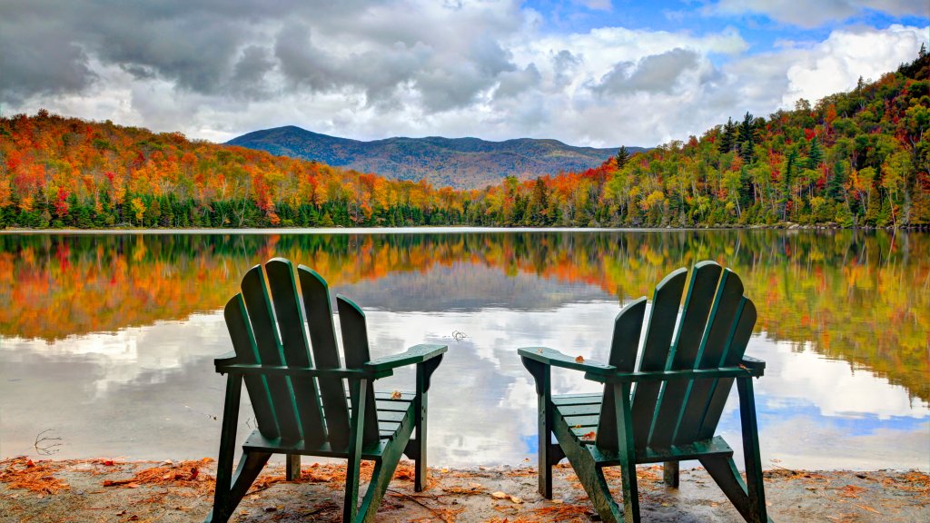 Heart Lake, Adirondack Park, NY - desktop wallpaper