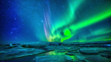 Jokulsarlon Glacial Lagoon, Iceland - desktop wallpaper