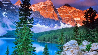 Valley of the Ten Peaks, Banff NP, Canada - desktop wallpaper