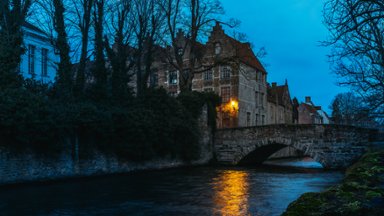 Canal of Bruges, Belgium - desktop wallpaper