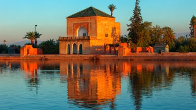 Menara Gardens, Marrakech, Morocco - desktop wallpaper