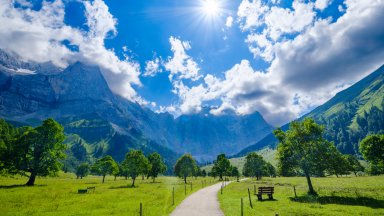 Karwendel Mountains, Austria - desktop wallpaper