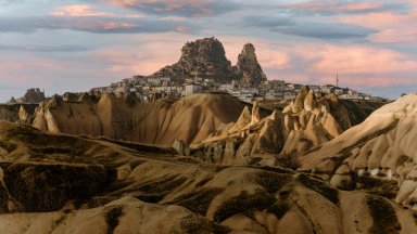 Uchisar, Cappadocia, Turkey - desktop wallpaper