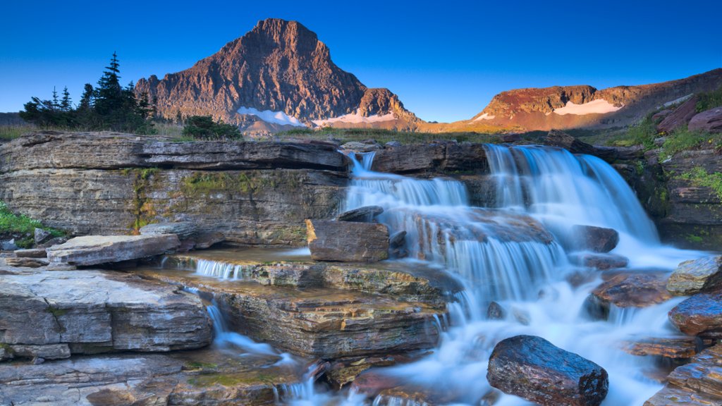 Reynolds Creek, US Glacier National Park, Montana - desktop wallpaper