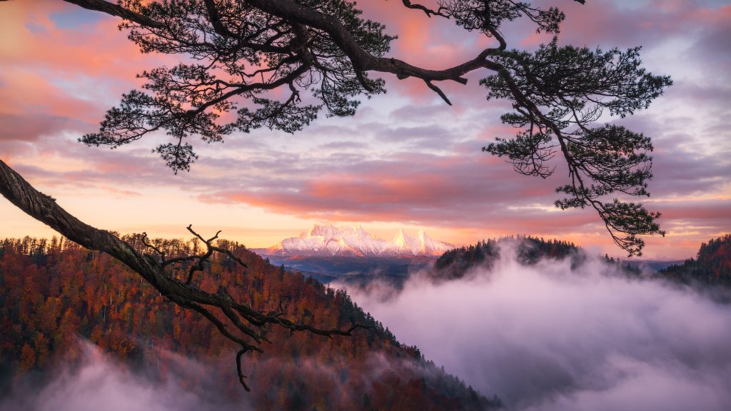 Pieniny National Park, Poland - desktop wallpaper
